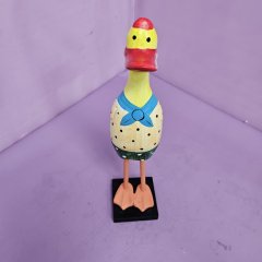 Интерьерный сувенир &laquo;Утка в голубом галстуке&raquo;