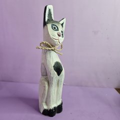 Интерьерный сувенир &laquo;Чёрно-белый кот&raquo; большой