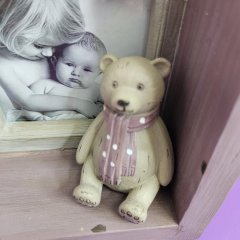 Интерьерный сувенир &laquo;Держатель для книг медведи с рамками&raquo;