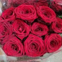 Монобукет из красных роз